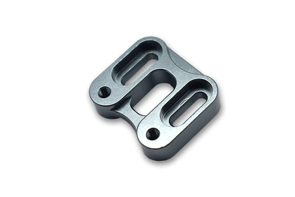 Aluminum Front Knuckle Servo Mount For Axial 1/6 SCX6 Jeep JLU Wrangler AXI05000 - 1Pc Set Gray Silver