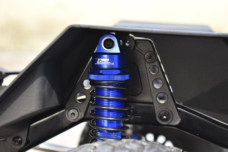 Set Mozzi Anteriori In Alluminio Per Axial SCX6 (AXI05000) - 1/6 RC Crawler - Nero - Foto 1