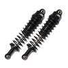 Aluminum Front Or Rear Thickened Spring Dampers 145mm For Axial 1/6 SCX6 Jeep JLU Wrangler AXI05000 - 2Pc Set Black