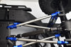 Rear Link Bar Aluminum Ball Ends For Axial 1/6 SCX6 Jeep JLU Wrangler AXI05000 - 8Pc Set Orange