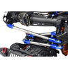 Front Steering Tie Rod Aluminum Ball Ends For Axial 1/6 SCX6 Jeep JLU Wrangler AXI05000 - 4Pc Set Orange
