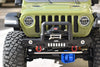 Aluminium Front Bumper With D-Rings For Axial 1/6 SCX6 Jeep JLU Wrangler AXI05000 - 14Pc Set Gray Silver