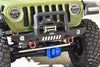 Aluminium Front Bumper With D-Rings For Axial 1/6 SCX6 Jeep JLU Wrangler AXI05000 - 14Pc Set Silver