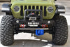 Aluminium Front Bumper With D-Rings For Axial 1/6 SCX6 Jeep JLU Wrangler AXI05000 - 14Pc Set Gray Silver