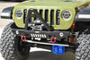Aluminium Front Bumper With D-Rings (Spiked Design) For Axial 1/6 SCX6 Jeep JLU Wrangler AXI05000 - 15Pc Set Silver