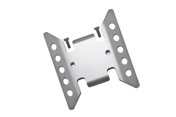 Stainless Steel Center Gearbox Skid Plate For Axial 1/6 SCX6 Jeep JLU Wrangler AXI05000 - 3Pc Set