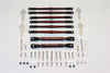 Axial SCX10 (AX90022) Aluminum Chassis Lift Combo (Switch From 77mm To 87mm) - 62Pcs Set Brown