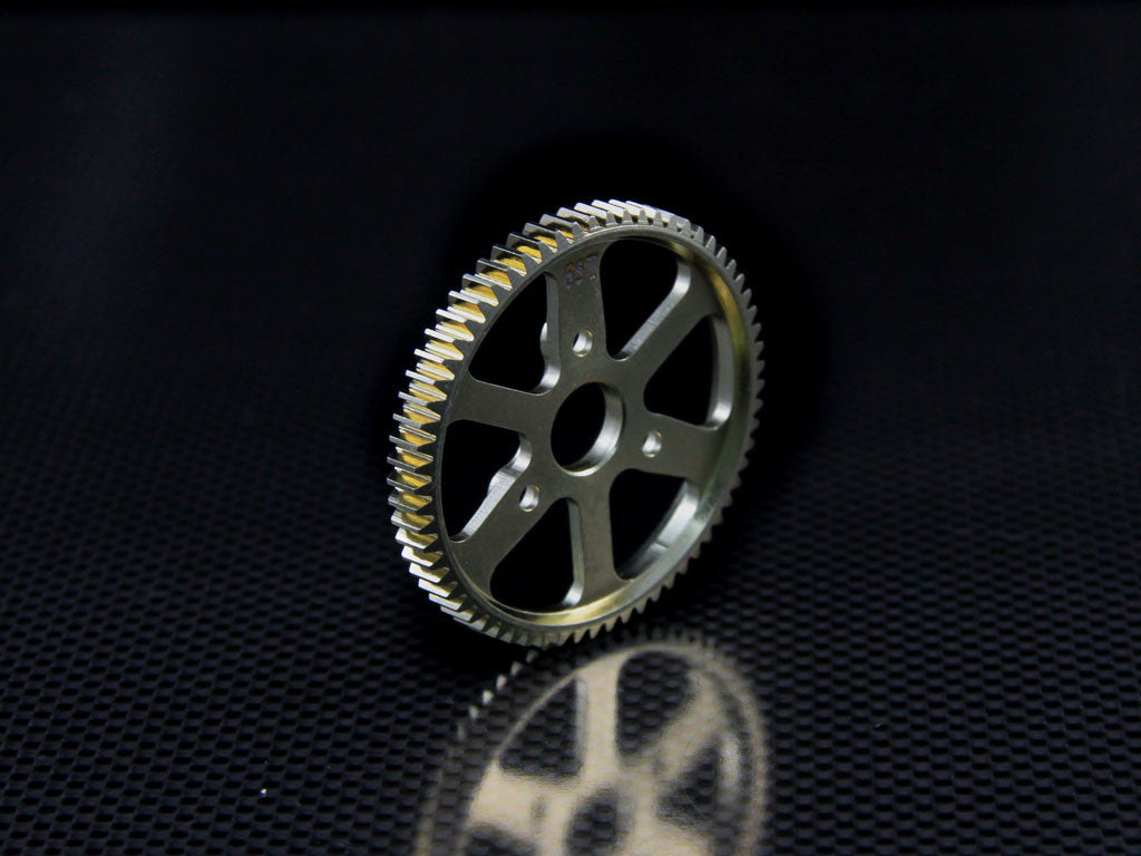 Traxxas E-Maxx 2 Steel Main Gear (65T) - 1Pc Charcoal