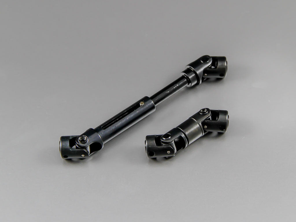 Traxxas 1/16 Mini E-Revo Steel Main Shaft - 1Pr Set Black