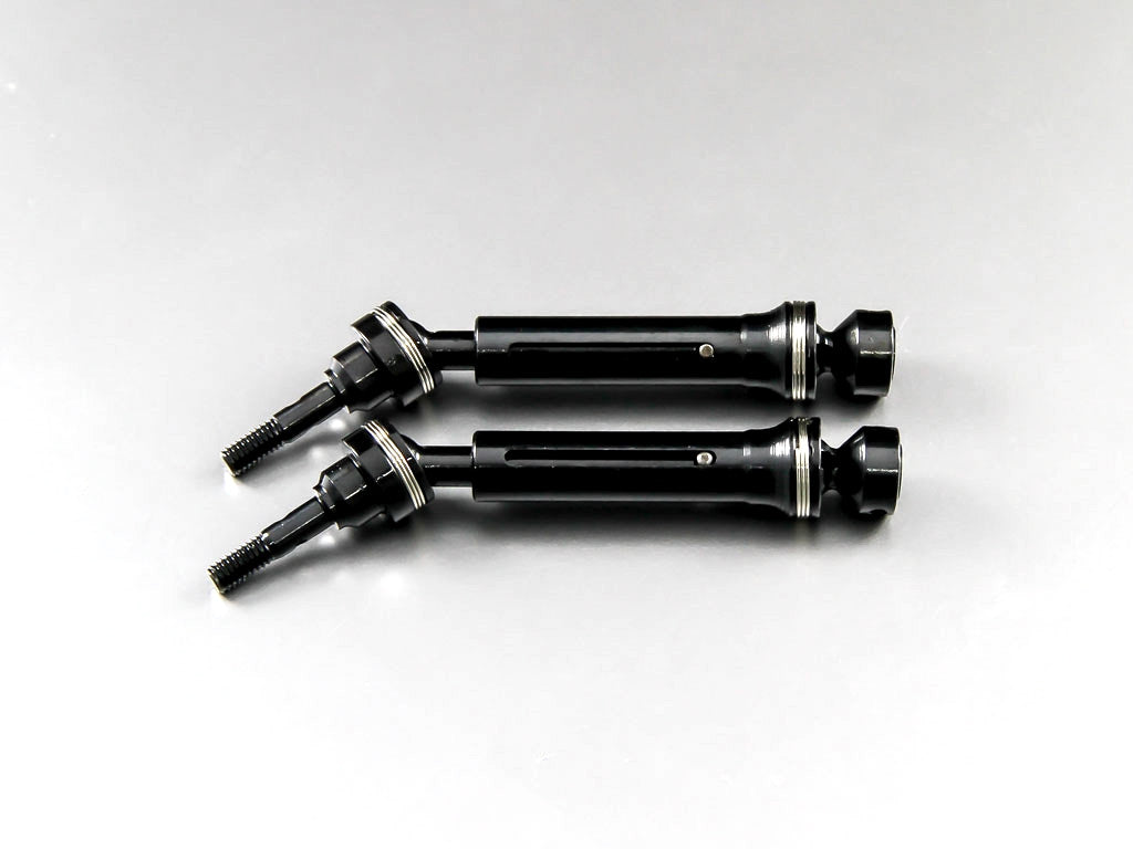 Traxxas 1/16 Mini E-Revo, Mini Summit Steel #45 Front/Rear CVD Drive Shaft - 1Pr Set Black