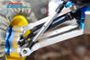 Traxxas 1/16 Mini E-Revo Steel Front/Rear Universal Swing Shaft - 1Pr Set Silver