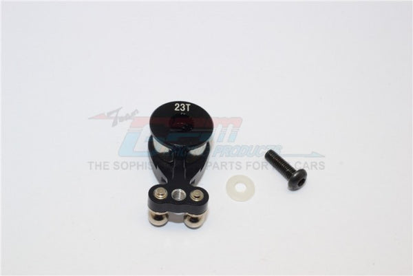Aluminum Hi-Torque Servo Saver For 23T Spline Output Shaft - 1Pc Black