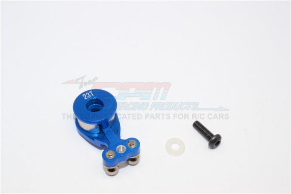Aluminum Hi-Torque Servo Saver For 23T Spline Output Shaft - 1Pc Blue
