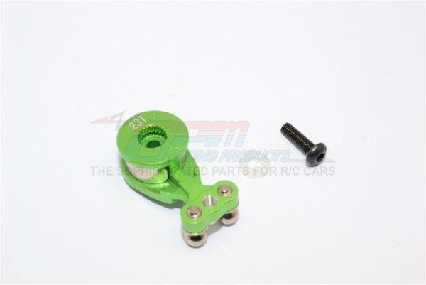 Aluminum Hi-Torque Servo Saver For 23T Spline Output Shaft - 1Pc Green