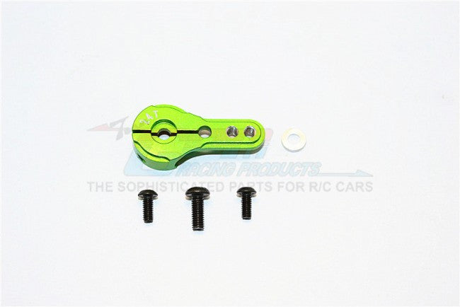 Aluminum Servo Horn For 24T Spline Output Shaft - 1Pc Green