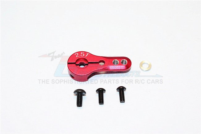 Aluminum Servo Horn For 25T Spline Output Shaft- 1Pc Red