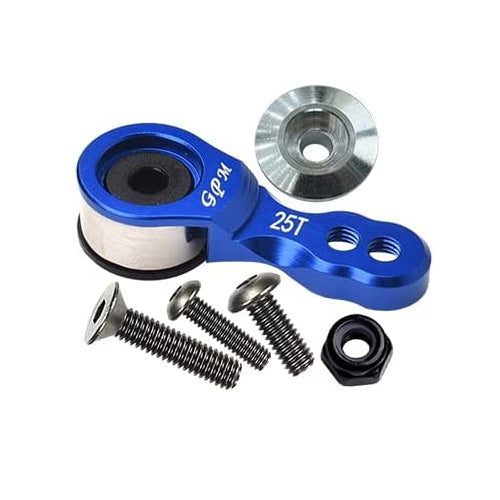 Aluminium 6061-T6 Hi-Torque Servo Saver For 25T Spline Output Shaft - Blue