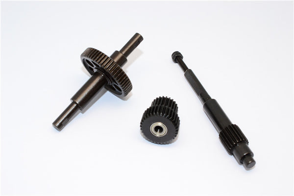 Vaterra K5 Blazer Ascender Steel Center Transmission Gear - 1 Set Black