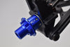 Team Corally 1/10 Sketer XL4S C-00191 Aluminum 13mm Hex Adapters - 6Pc Set Blue