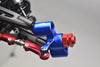 Team Corally 1/10 Sketer XL4S C-00191 Aluminum Front Knuckle Arm - 6Pc Set Blue