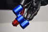 Team Corally 1/10 Sketer XL4S C-00191 Aluminum Front Knuckle Arm - 6Pc Set Blue