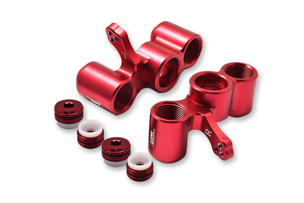 Team Corally 1/10 Sketer XL4S C-00191 Aluminum Front Knuckle Arm - 6Pc Set Red