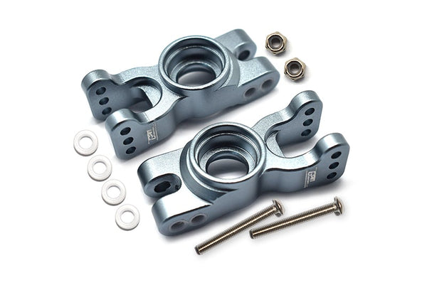 Team Corally 1/10 Sketer XL4S C-00191 Aluminum Rear Knuckle Arm - 10Pc Set Gray Silver