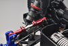Team Corally 1/10 Sketer XL4S C-00191 Aluminum + Stainless Steel Rear Upper Arm Tie Rod - 2Pc Set Orange