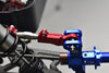 Team Corally 1/10 Sketer XL4S C-00191 Aluminum 7075-T6 + Stainless Steel Rear Camber Links - Blue