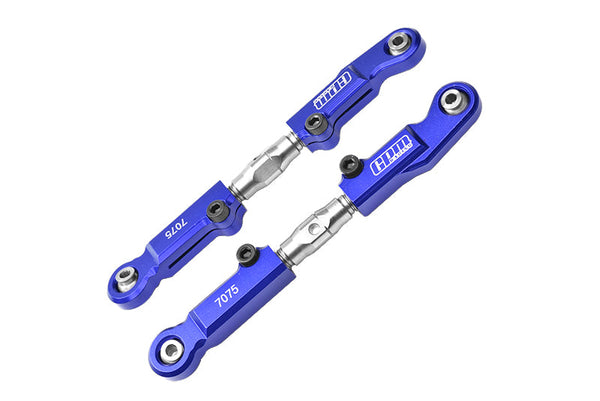 Team Corally 1/10 Sketer XL4S C-00191 Aluminum 7075-T6 + Stainless Steel Rear Camber Links - Blue