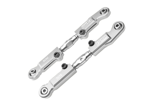 Team Corally 1/10 Sketer XL4S C-00191 Aluminum 7075-T6 + Stainless Steel Rear Camber Links - Silver