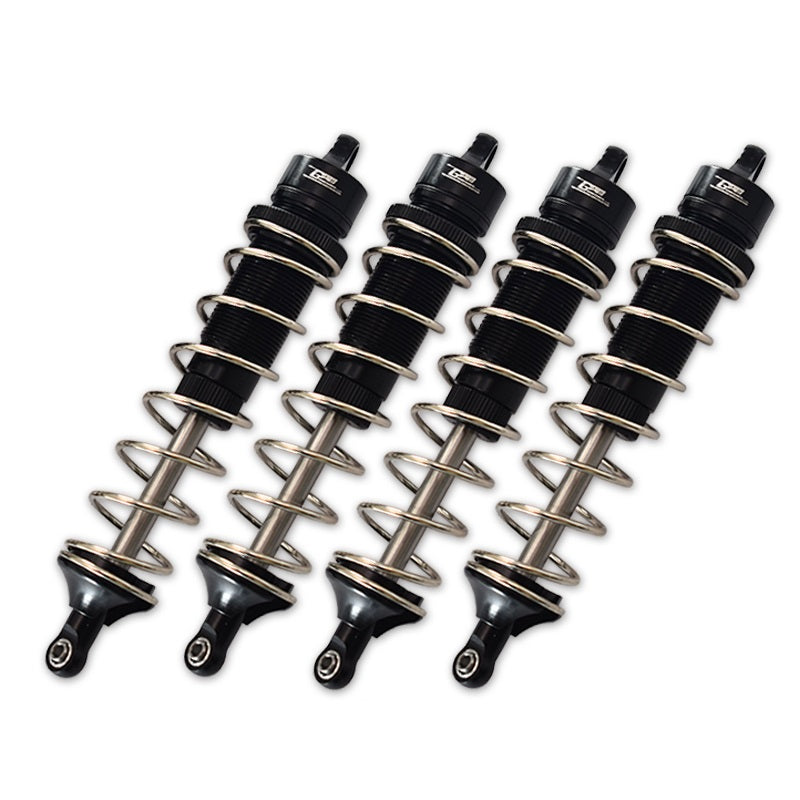 Team Corally 1/10 Sketer XL4S C-00191 Aluminum Front & Rear Adjustable Dampers 130mm - 4Pc Set Black