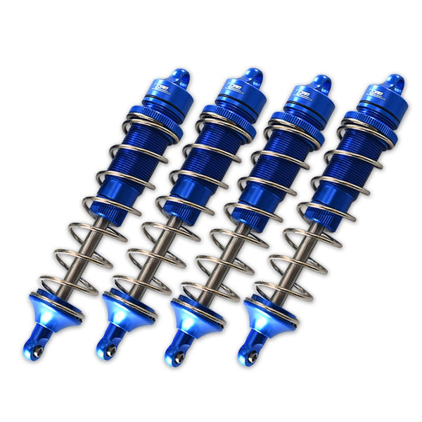 Team Corally 1/10 Sketer XL4S C-00191 Aluminum Front & Rear Adjustable Dampers 130mm - 4Pc Set Blue