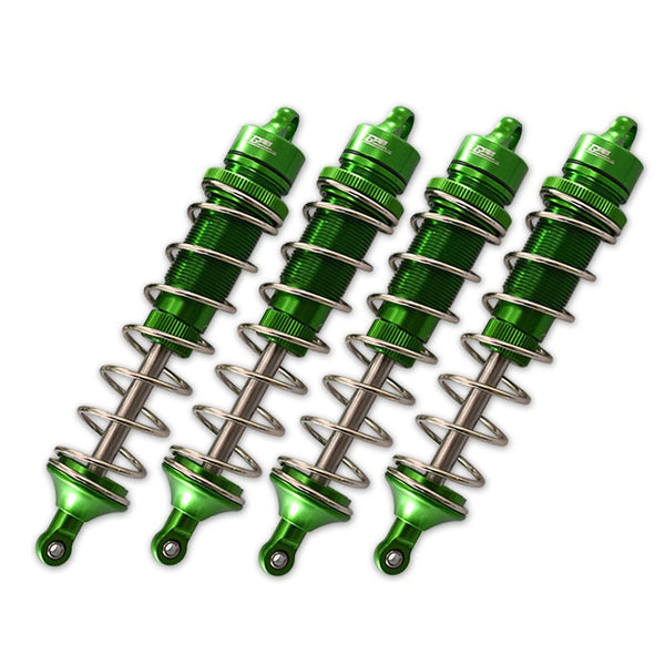 Team Corally 1/10 Sketer XL4S C-00191 Aluminum Front & Rear Adjustable Dampers 130mm - 4Pc Set Green