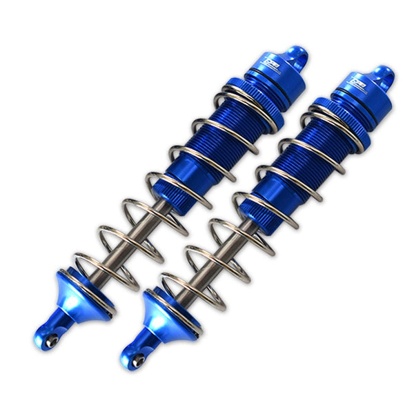 Team Corally 1/10 Sketer XL4S C-00191 Aluminum Front Or Rear Adjustable Dampers 130mm - 2Pc Set Blue