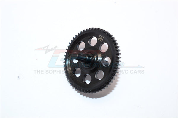 Thunder Tiger Kaiser XS Steel #45 Spur Gear 56T- 1Pc Black