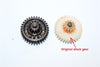 Thunder Tiger Kaiser XS Steel #45 Double Speed Reduction Gears - 1Pc Black