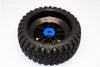 Traxxas Slash 4X4 Aluminum Wheel Hex Claw - 2Pcs Gray Silver