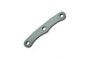 Traxxas Slash 4X4 & Stampede 4X4 VXL Aluminum Front Arm Brace - 1Pc Gray Silver