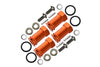 Traxxas Slash 4X4 Aluminum Hex Adaptor (+17mm) - 4 Pcs Set Orange