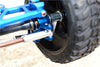 Traxxas Slash 4X4 Aluminum Hex Adaptor (+17mm) - 4 Pcs Set Blue
