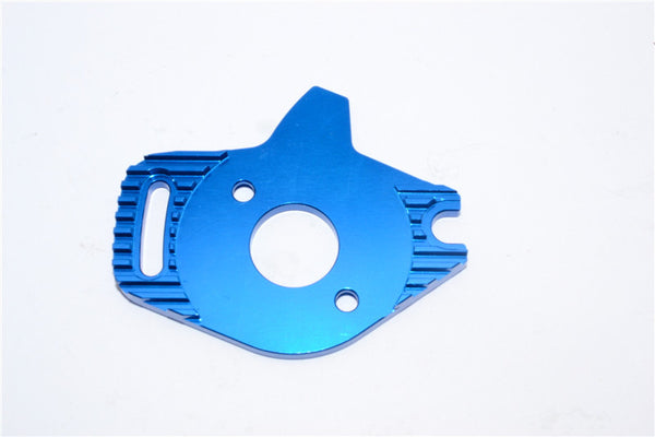 Traxxas Slash 4X4 Aluminum Motor Heatsink Mount - 1Pc Blue