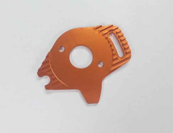 Traxxas Slash 4X4 Aluminum Motor Heatsink Mount - 1Pc Orange