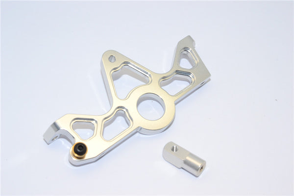 Traxxas Slash 4X4 Aluminum Motor Mount - 1Pc Set Silver