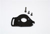 Traxxas Slash 4x4 LCG Aluminum Motor Heatsink Mount - 1Pc Set Black