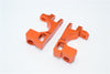 Traxxas Slash 4X4 / Stampede 4X4 VXL / Deegan 38 Fiesta ST Rally Aluminum C-Hub - 1Pr Orange