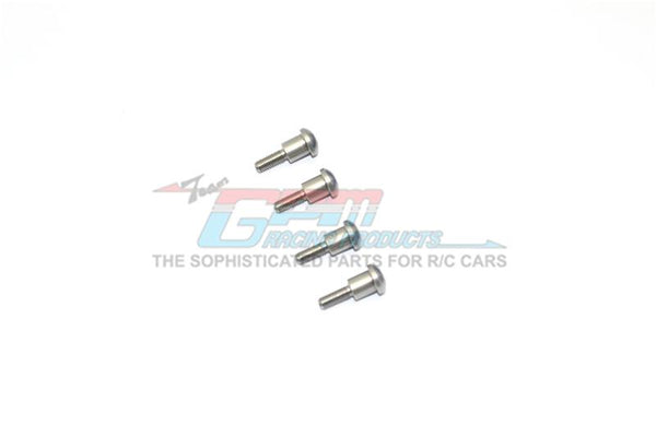 Stainless Steel King Pin For GPM Optional Front C-Hubs #SLA019A For Traxxas Slash 4X4 / XO-01 / Slash 4X4 LCG - 4Pc Set