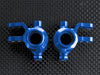 Traxxas Slash 4X4 / Stampede 4X4 VXL / Deegan 38 Fiesta ST Rally Aluminum Front Knuckle Arm - 1Pr Set Blue