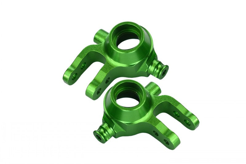 Traxxas Slash 4X4 / Stampede 4X4 VXL / Deegan 38 Fiesta ST Rally Aluminum Front Knuckle Arm - 1Pr Set Green