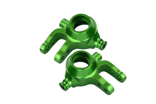 Traxxas Slash 4X4 / Stampede 4X4 VXL / Deegan 38 Fiesta ST Rally Aluminum Front Knuckle Arm - 1Pr Set Green